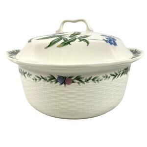 Noritake Conservatory Gala Cuisine 7915 Japan Covered Serving Bowl-Excellent!